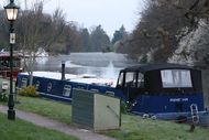 70x12 - Viking Widebeam Barge - Residential Mooring near Windsor