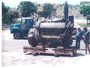 Napier Deltic 18 Cylinder Diesel Engine