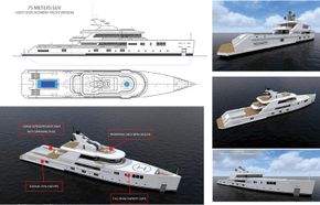 75.00m x 12.00m Super Yacht
