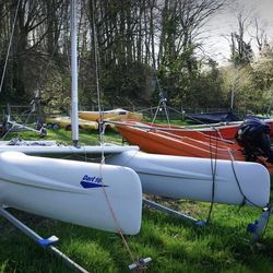 16 Catamaran- Sail No. 2968 Fast. Fun.