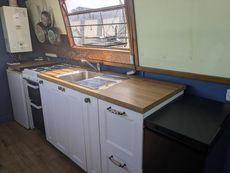 Venetian Queen 55' reverse layout cruiser stern @ Roydon Marina 