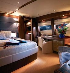 34 Metre Yacht - Owner’s stateroom