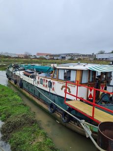 1901 Dutch Barge - Het Wapen Van Arum