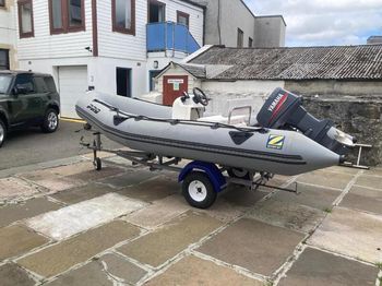 ZODIAC PRO 470 RIB, 40HP YAMAHA, ROAD TRAILER