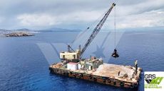 Floating Crane AND Split Barge for COMBINED sale for a very good price 37m / 17.5m Pontoon / Barge for Sale / #1144330