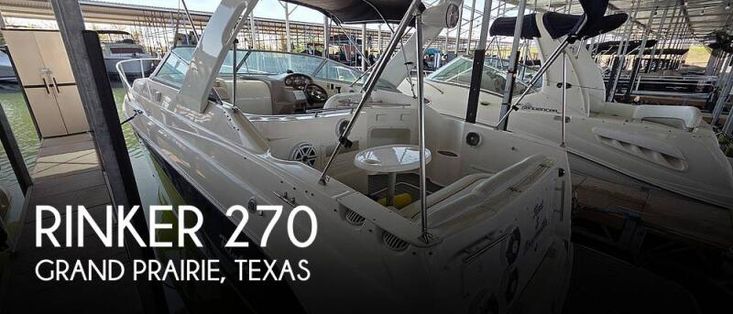 2006 Rinker fiesta vee 270