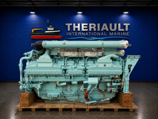 CUMMINS QSK60-DM MARINE ENGINE &ndash; 1,900 KW &ndash; LOW HOURS