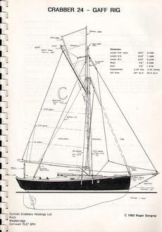 Beautiful Cornish Crabber 24 MkIII