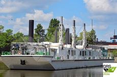 LNG POWER BARGE - 7,5 MW // 76m / 12.2m Pontoon / Barge for Sale / #1123594
