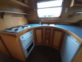 Curved Galley counter
