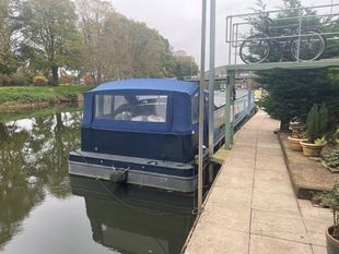 Luxury wide beam including residential moorings