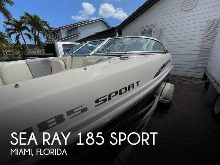 2008 Sea Ray 185 sport