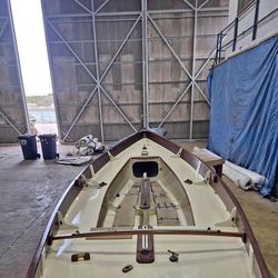 Vintage restored Drascombe Lugger