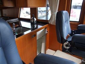 Lower helm area looking aft