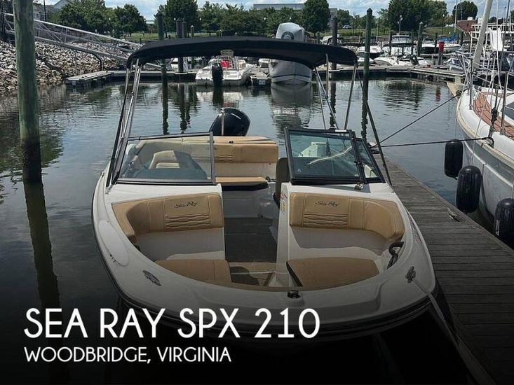 2021 Sea Ray 210 spx