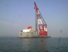 3800t Revolving Crane Barge