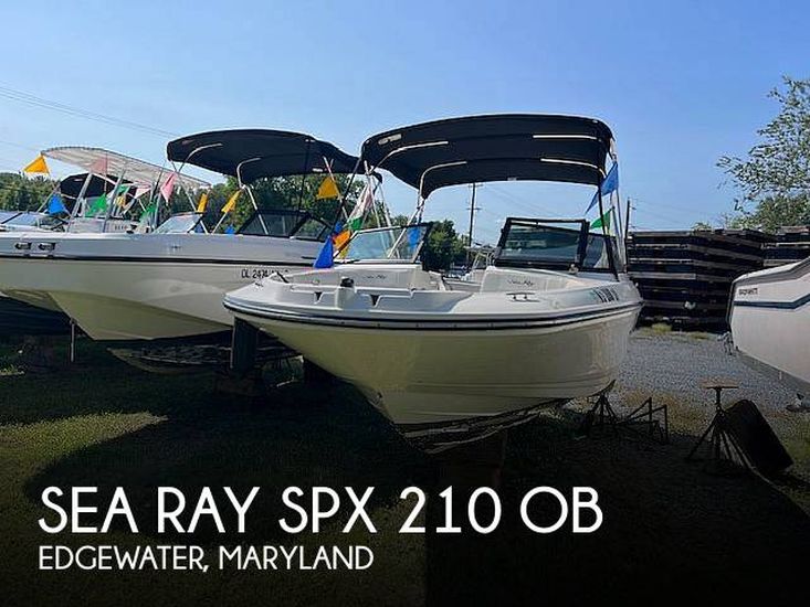 2022 Sea Ray 210 spx