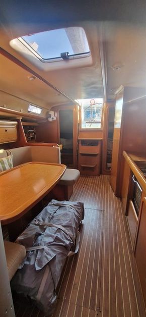Saloon looking aft