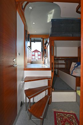 Stairs to below deck