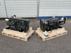 Pair of 2xYANMAR 6LYA-STP 370HP Bobtail Warranty