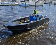 RHINO 600-TT unused heavy-duty HDPE Workboat direct available