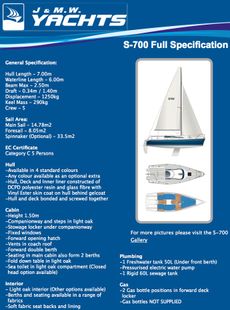 S Yachts S 700