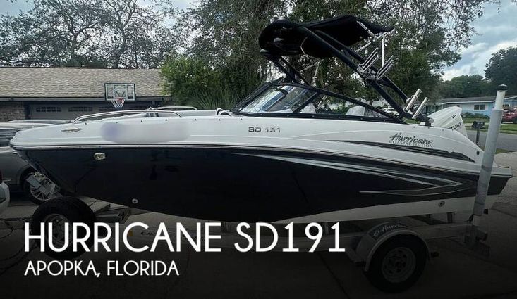 2020 Hurricane 191 sundeck