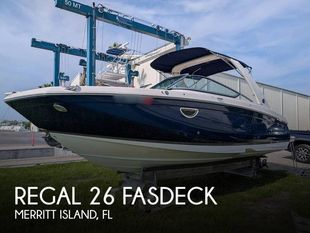2018 Regal 26 FasDeck