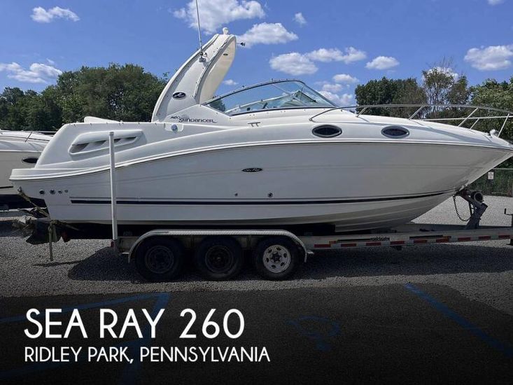 2005 Sea Ray 260 sundancer