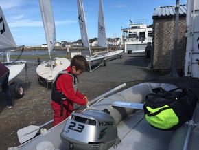 Tender outboard
