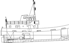 1972 Custom Converted Royal Navy Fleet Tender