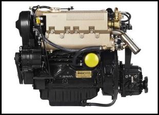 NEW Lombardini LDW1404M 35hp Marine Diesel Engine & Gearbox Package