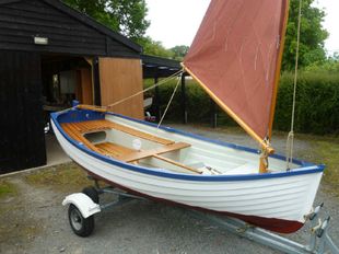 2023 NEW 12ft Smacks Boat Sailing Dinghy