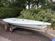 Laser ILCA sailing dinghy