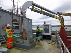 FISH FEED DISPERSAL SYSTEM FOR SALE