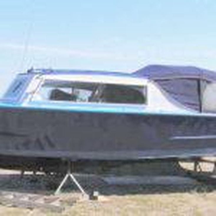 1956 26' x 10' x 3' Steel Inboard Cruiser - NEW PRICE!