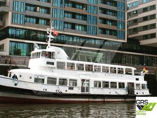 Vintage Day Ferry for Conversion (no engines) // 30m / 607 pax Accomodation Vessel for Sale / #1134709