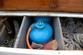 2 x gas bottles