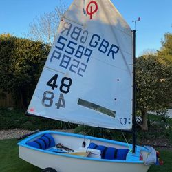 Optimist: Sail Number 5589
