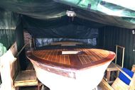 Fairey Christina 24 ft under restoration