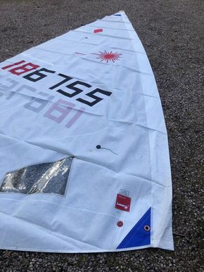 Spare radial sail