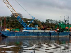 1970 BARGE Flattop 36.50 m Only For Charter