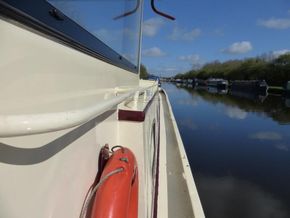 Classic Dutch Barge 72ft  - Side Deck