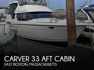 1992 Carver 33 Aft Cabin