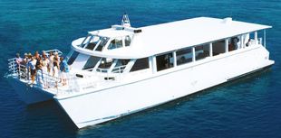 Tourist day cruiser or passenger transfer ferry