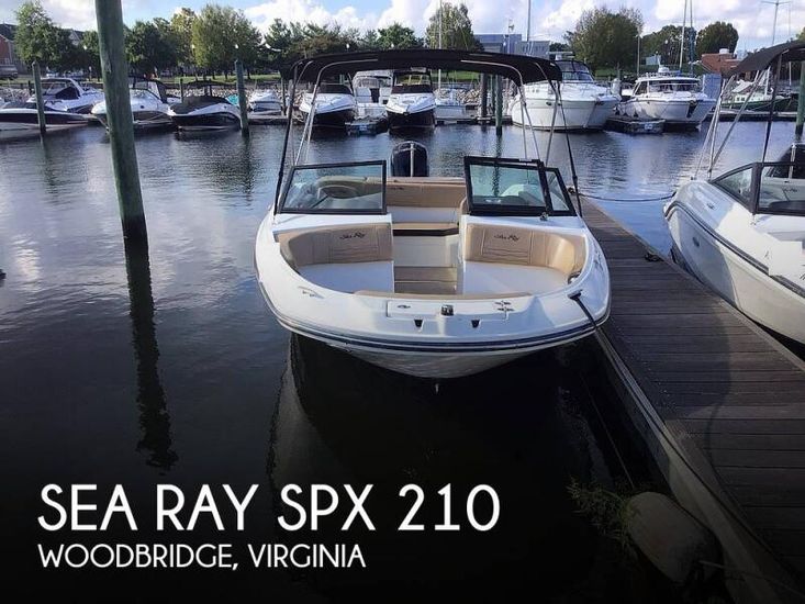 2022 Sea Ray 210 spx