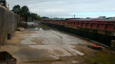 163ft ex Commercial Barge - can be shortened at very reasonable cost