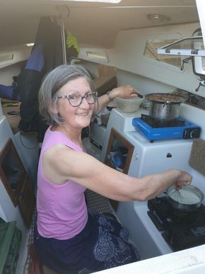 Working in the Galley
