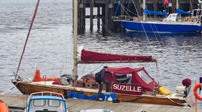 At pontoon, Gairloch, 2024