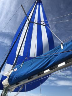 Sportina 730 with lake Coniston mooring